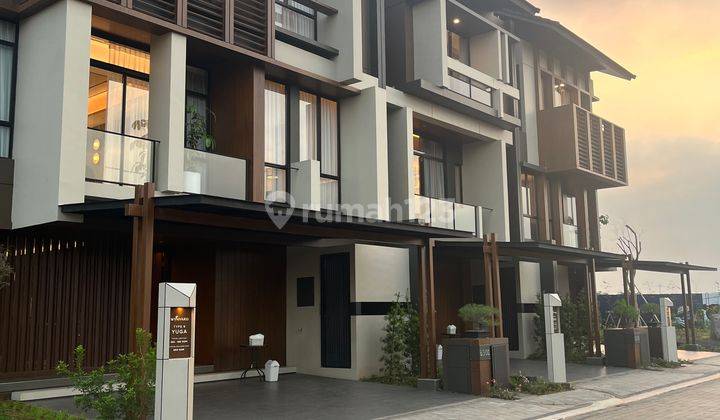 Brand New Rumah Wynyard Hiera 3 Lantai Model Jepang Semi Furnished Cantik !!! 1