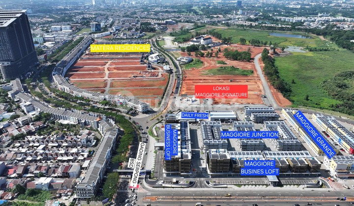 JUAL BRAND NEW Ruko 2 Dan 3 Lantai Maggiore Gading Serpong