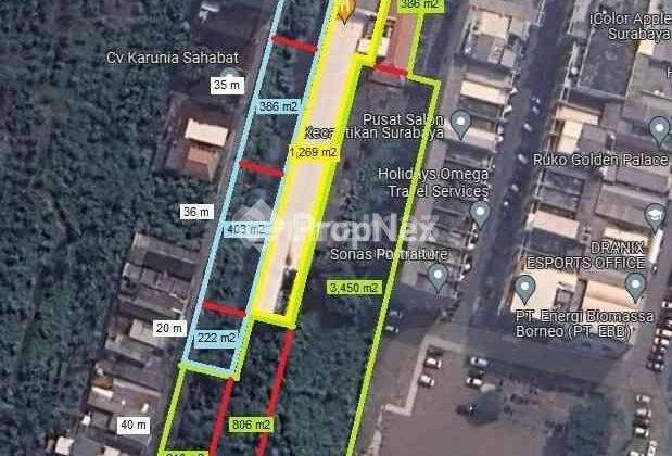 Kavling Komersial Hr. Muhammad Surabaya Barat 1