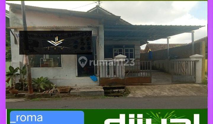 Rumah di pinggir jalan aspal strategis di kota Jember 1