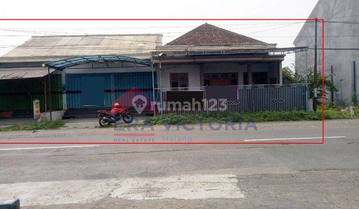 Rumah Ada 2 Toko Di Pinggir Jalan Raya Papar Kediri Kertosono 2