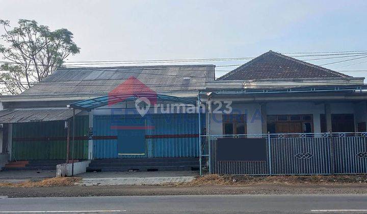 Rumah Ada 2 Toko Di Pinggir Jalan Raya Papar Kediri Kertosono 1