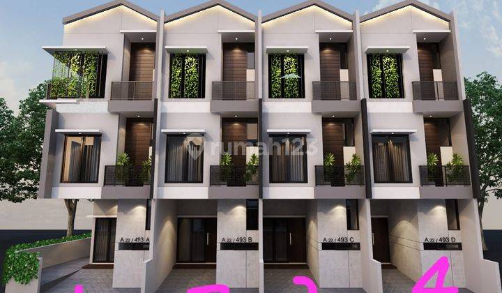 Jual Rumah Baru Kavling Polri 3 Lantai 2