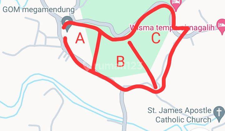 Tanah Luas Di Megamendung Puncak Jawa Barat 1