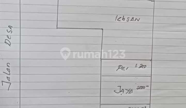 For sale fast Land on Jl Kertajaya Rumpin Bogor strategic location close to BSD and KRL Cisauk and Parung Panjang.