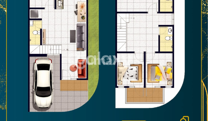 Rumah Rungkut Asri Baru GRESS Hook Mewah Cepat Pakuwon City