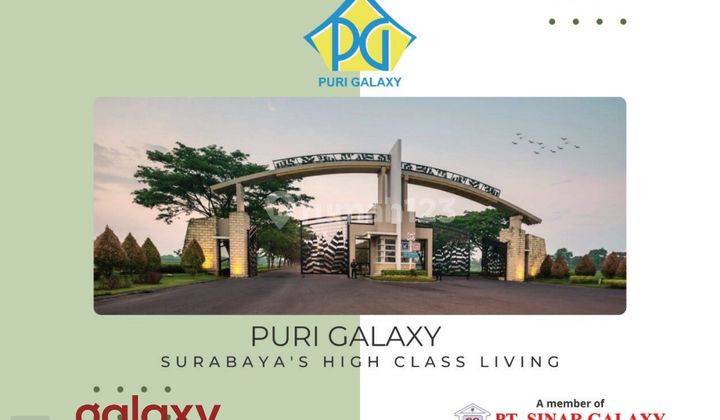 Rumah Puri Galaxy 2 Lantai Baru ITS WM UNAIR PAKUWON CITY 1