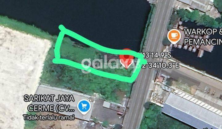 Tanah Uruk 0 Jalan Propinsi Banjarsari Cerme Gresik Strategis 1