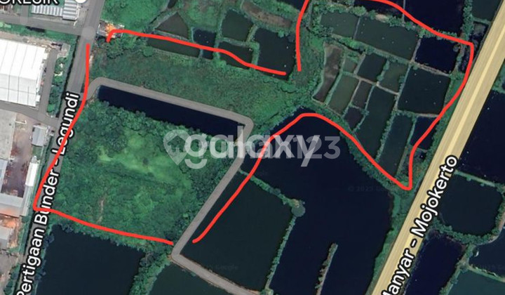 Tanah Uruk 0 Tol Raya Manyar Mojokerto Murah Strategis