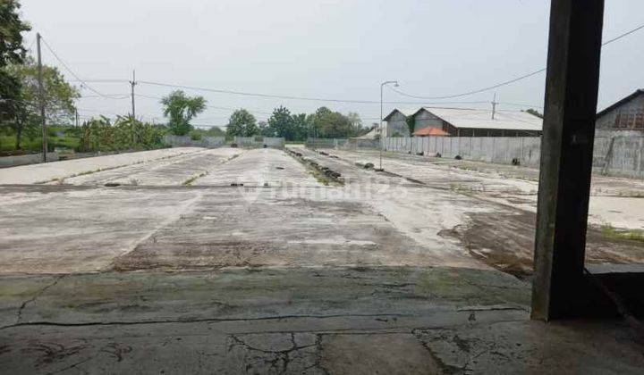 Pabrik Penggilingan Padi Aktip Srategis Pinggir Jalan Dijual di Gantar 6