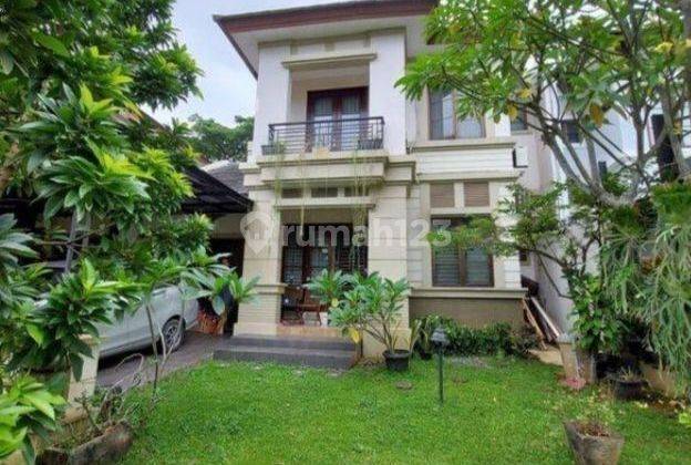 Rumah Nyaman Asri di Pusat Kota Bsd Full Renov Furnised Siap Huni Dekat Kemana2 Rumah 2 Lantai Sudah Renovasi SHM Selatan 1
