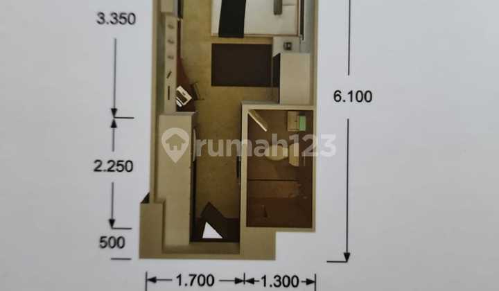 Dijual Apartemen Azalea suites  2