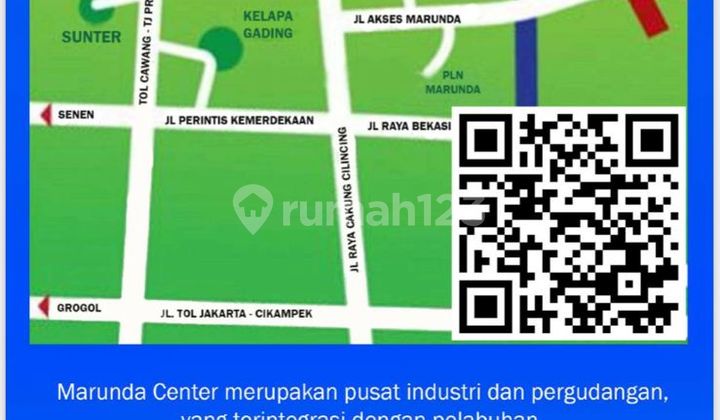 For rent factory/warehouse in Marunda Center industrial area, block R1
