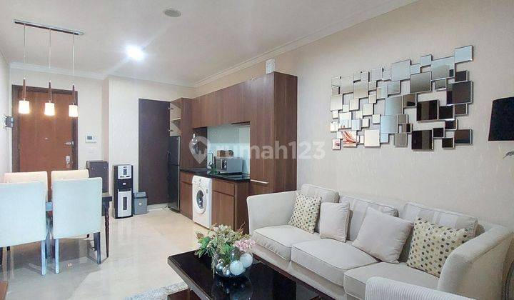 Apartemen Residence8 2 Kamar Tidur Sudah Renovasi Furnished 1