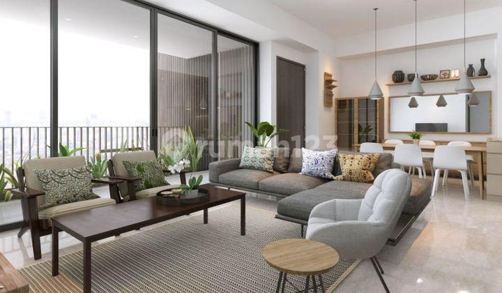 Apartemen 1 Park Avenue 3 Kamar Tidur Berfurnitur dan Kondisi Baik
