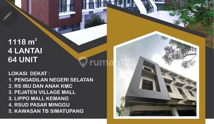 Dijual Rumah Kos Kos an 64 KT di Ampera Jakarta Selatan 1