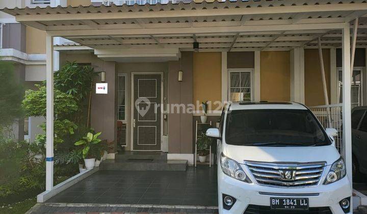 Rumah 2 Lantai Sudah Sull Furnished di Bsd The Savia, Tangerang 1