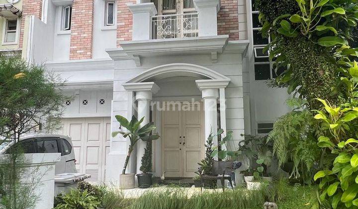 Dijual Rumah 2 lantai Langka, Furnished di Gading Serpong 1