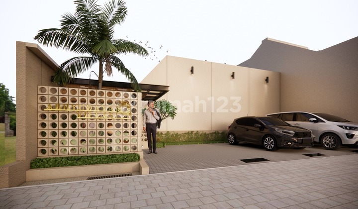 Dijual/Disewakan Vila Bangun Mandiri dengan Pool di Padanggalak