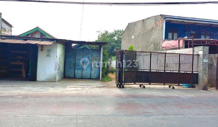 Dijual Rumah Usaha Luas Hitung Tanah Pinggir Jalan Raya Bekasi 1