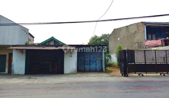 Dijual Rumah Usaha Luas Hitung Tanah Pinggir Jalan Raya Bekasi 2