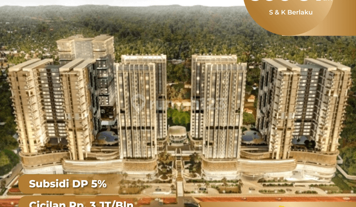 Apartement Urban Signature Ciracas 1 BR Semi Furnished Baru 1