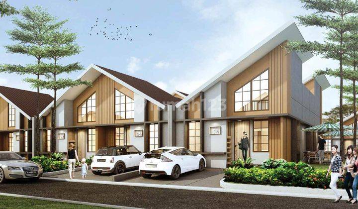 Rumah di Emerald City, Bogor, Cluster Brescia, Tipe Shinju 1