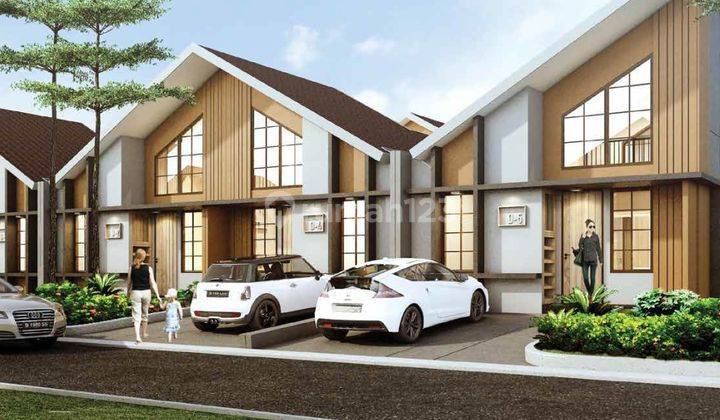 Rumah di Emerald City, Bogor, Cluster Brescia, Tipe Shinju 2