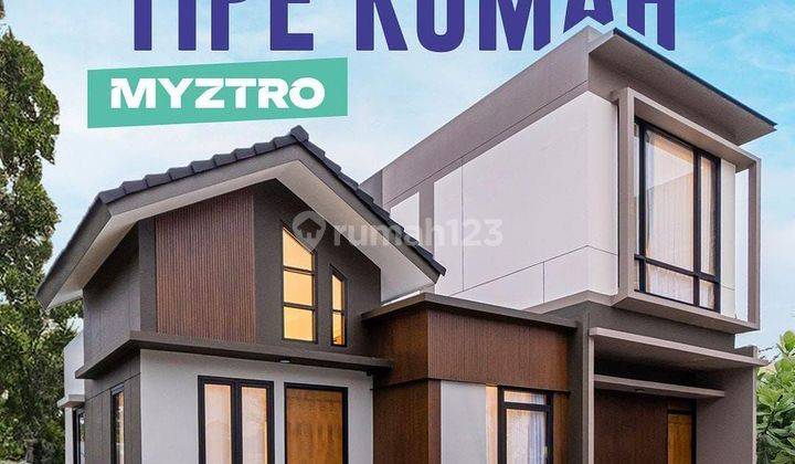 Rumah Dijual Myztro Di Sawangan, Bebas Banjir ,ada Danau , Asri,  1