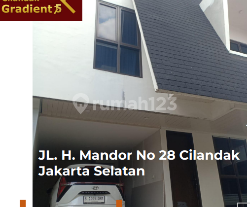 Rumah Bagus Dilandak, Jakarta Selatan, Dekat Sta MRT, Hot Sale