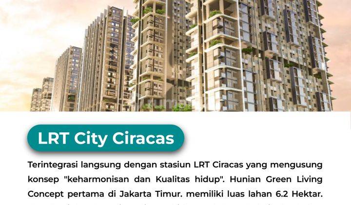 Apartement Urban Signature Ciracas 1 BR Semi Furnished Baru 3