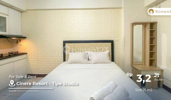 Apartement di Cinere, Cinere Resort Apartement, Tipe Studio 21m2 2