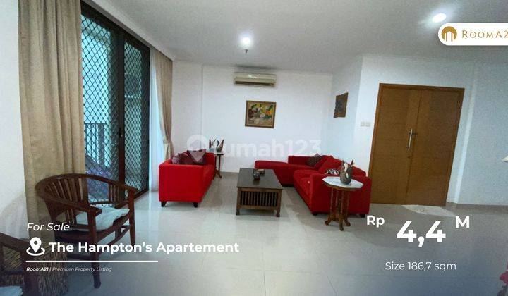 Apartement di Cilandak, Hampton Park 3 Br, Jakarta Selatan 1