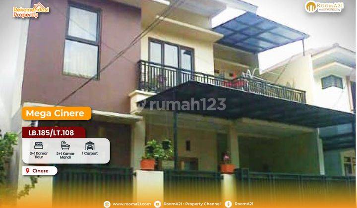 Dijual Rumah di Mega Cinere, Depok Lokasi Strategis 1