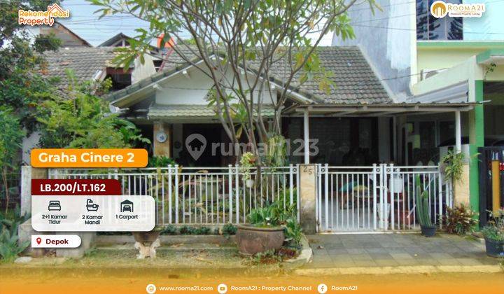 Dijual Rumah Di Graha Cinere 2, Depok Lokasi Strategis 1