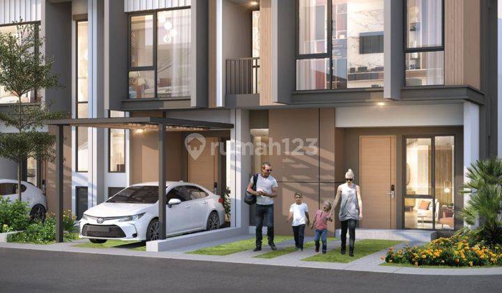 Rumah di Ciputat, Aksara Homes Tipe 6 X 11, Tangerang Selatan 2