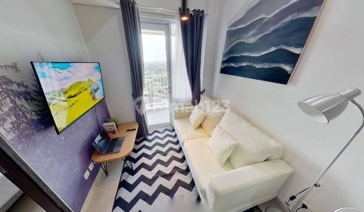 ruang keluarga apartemen lrt city ciracas, tipe