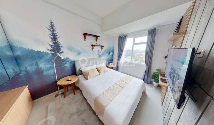kamar tidur apartemen lrt city ciracas, tipe