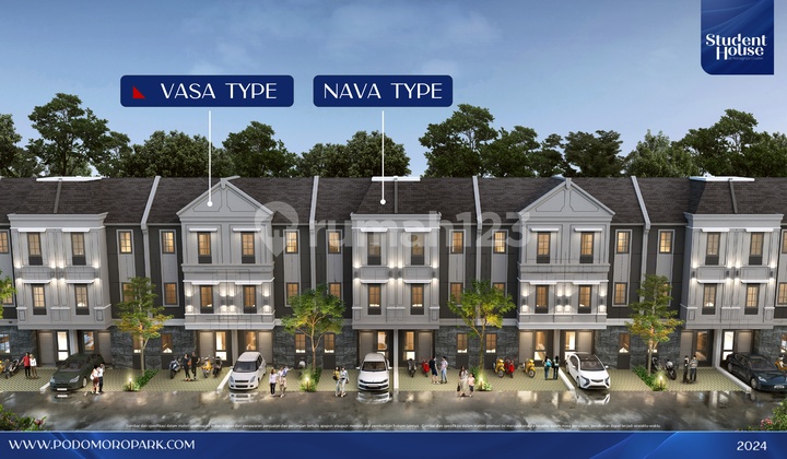 Boarding House, Podomoro Park Bandung, Student House 2