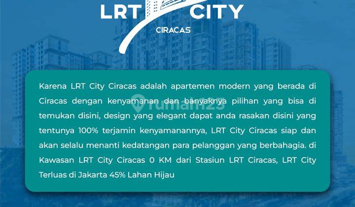 Apartement Urban Signature Ciracas Studio Semi Furnished Baru 2