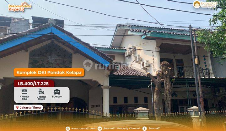 Rumah di Pondok Kelapa, Duren Sawit, Komplek Dki, Jakarta Timur 1