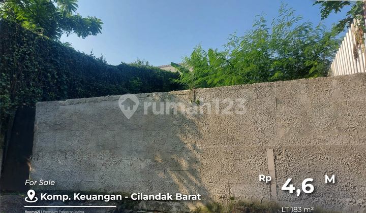 Tanah di Cilandak, Komplek Keuangan, Jakarta Selatan