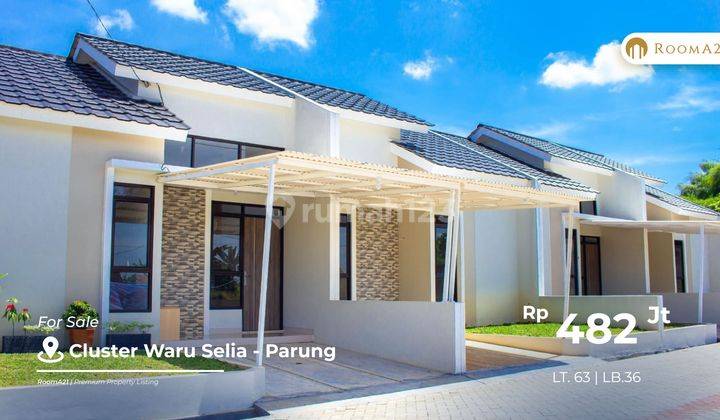 Rumah di Parung, Cluster Waru Selia, Bogor 1