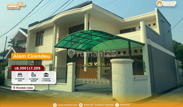 Rumah di Cirendeu, Alam Cirendeu, Tangerang Selatan 1