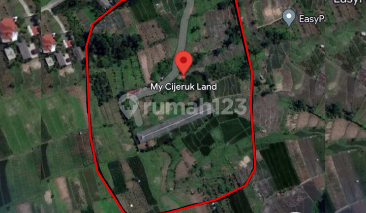 Tanah di Cijeruk, Jl. Pondok Bitung, Sukaharja, Bogor