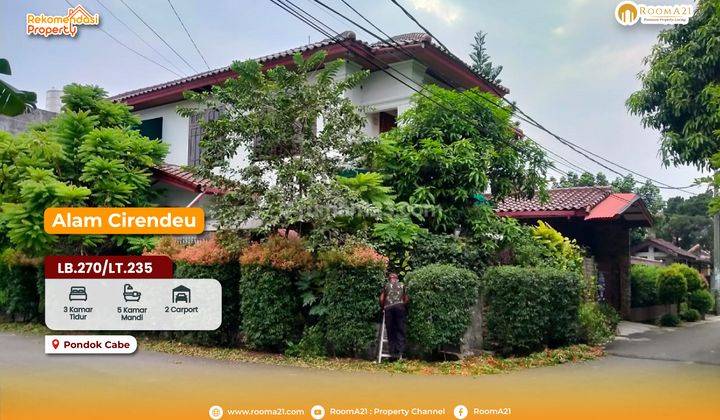 Rumah di Cirendeu, Alam Cirende, Tangerang Selatan 1