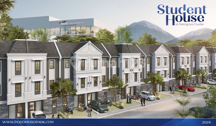 Rumah Kost, Podomoro Park Bandung, Student House