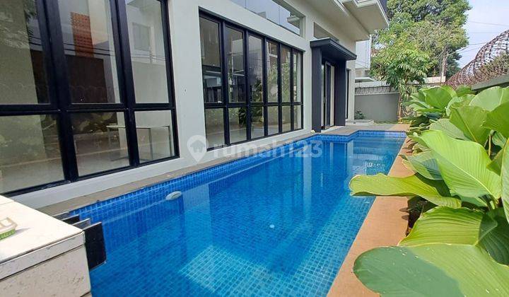 Rumah Cantik Modern Minimalis Asri 2 Lantai Di Cipete  1