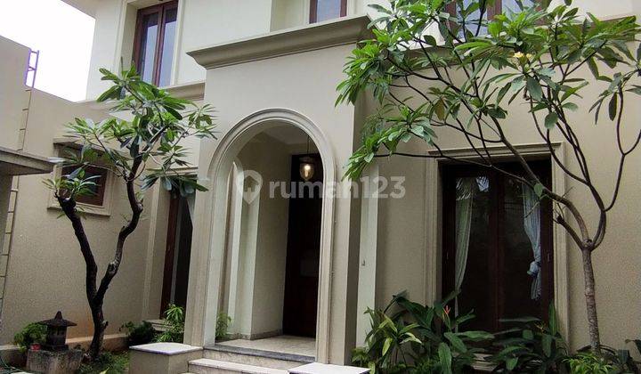 Rumah Cantik Dalam Cluster 2 Lantai Nyaman Di Area Kemang 2