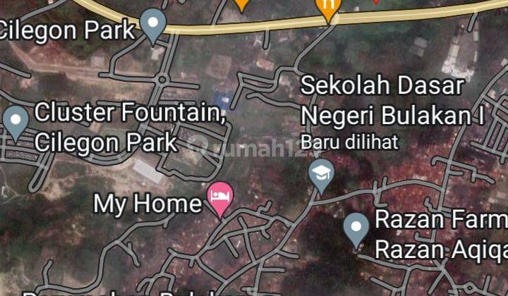 Tanah dijual Lokasi Lingkar Selatan Cilegon Banten  1